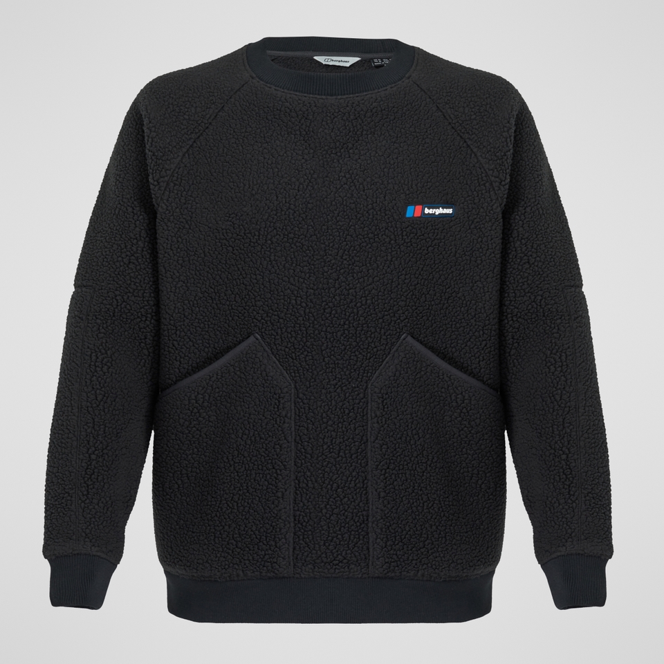 Volcanism Pullover Unisex - Schwarz