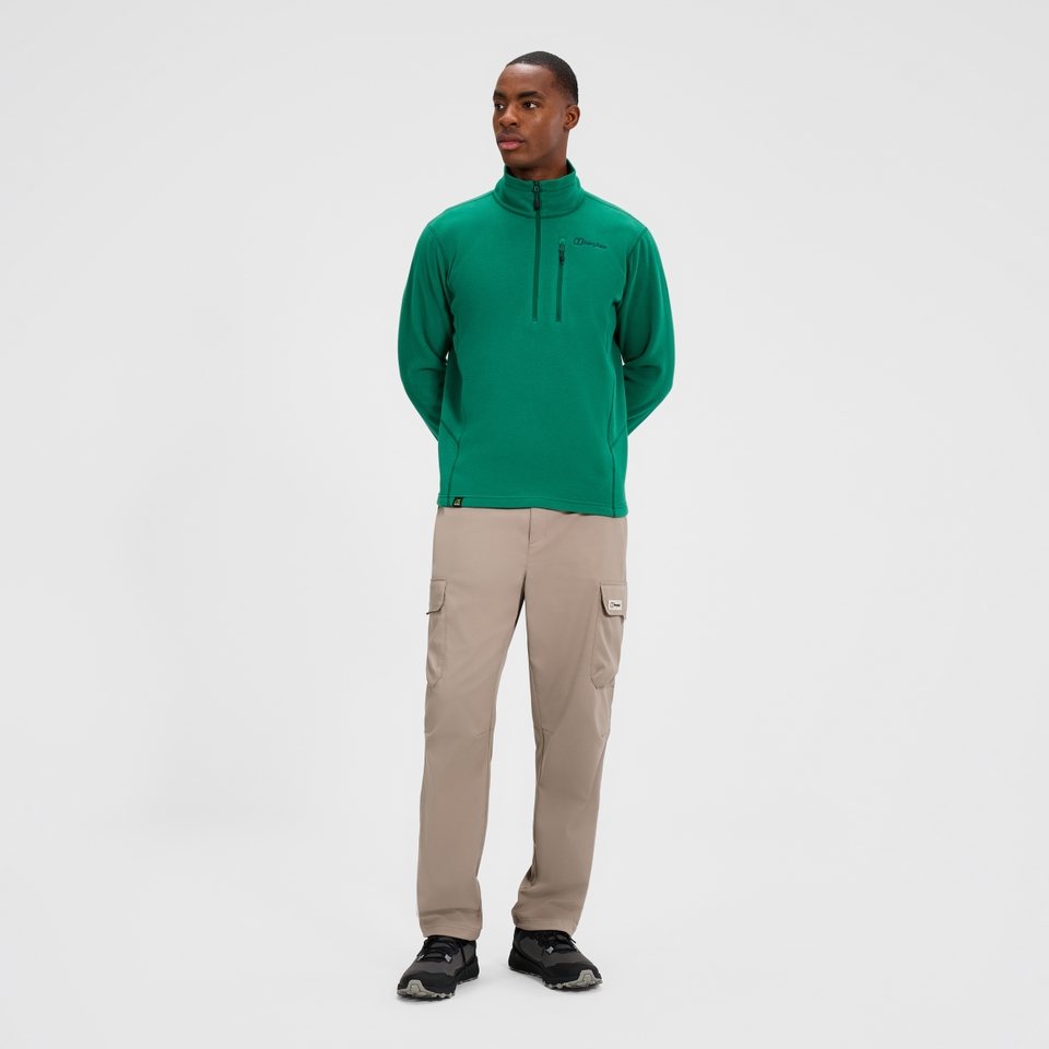 Prism Micro Polartec Half Zip Fleece für Herren  - Grün