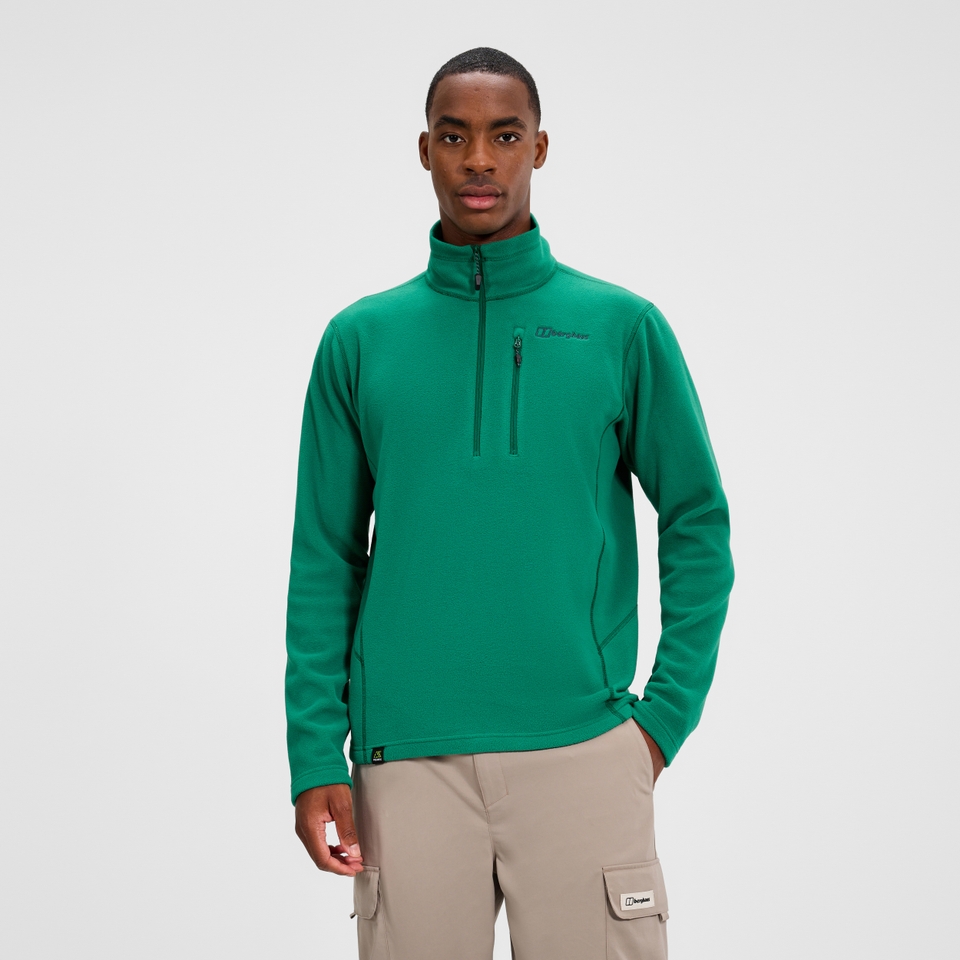 Prism Micro Polartec Half Zip Fleece für Herren  - Grün
