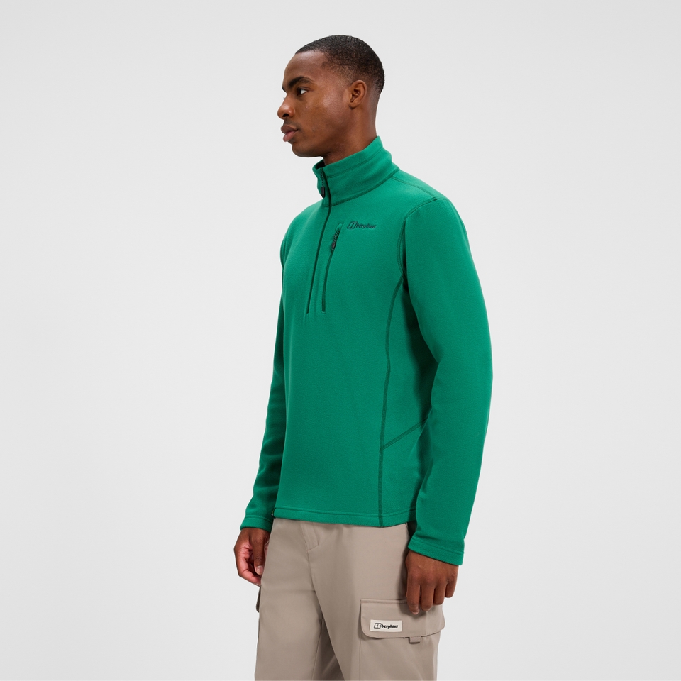Prism Micro Polartec Half Zip Fleece für Herren  - Grün