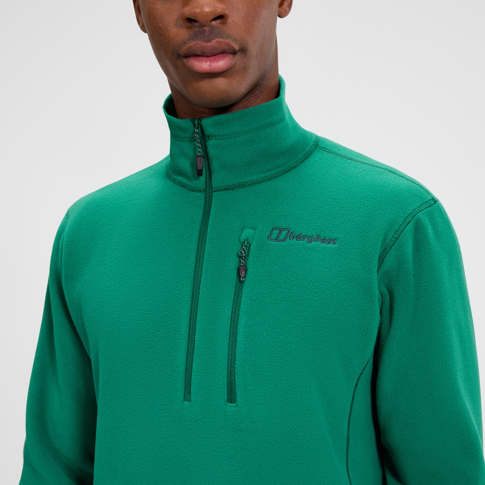 Prism Micro Polartec Half Zip Fleece für Herren  - Grün