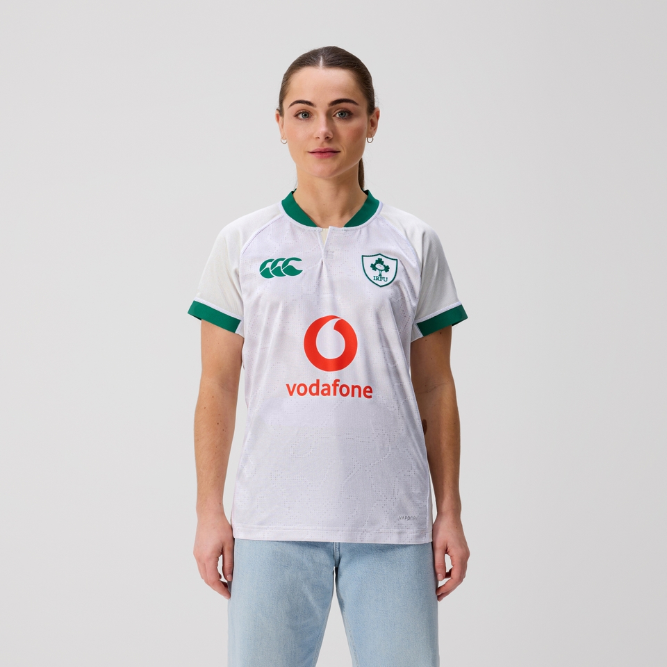 Womens Ireland Alternative Pro Jersey White/Black