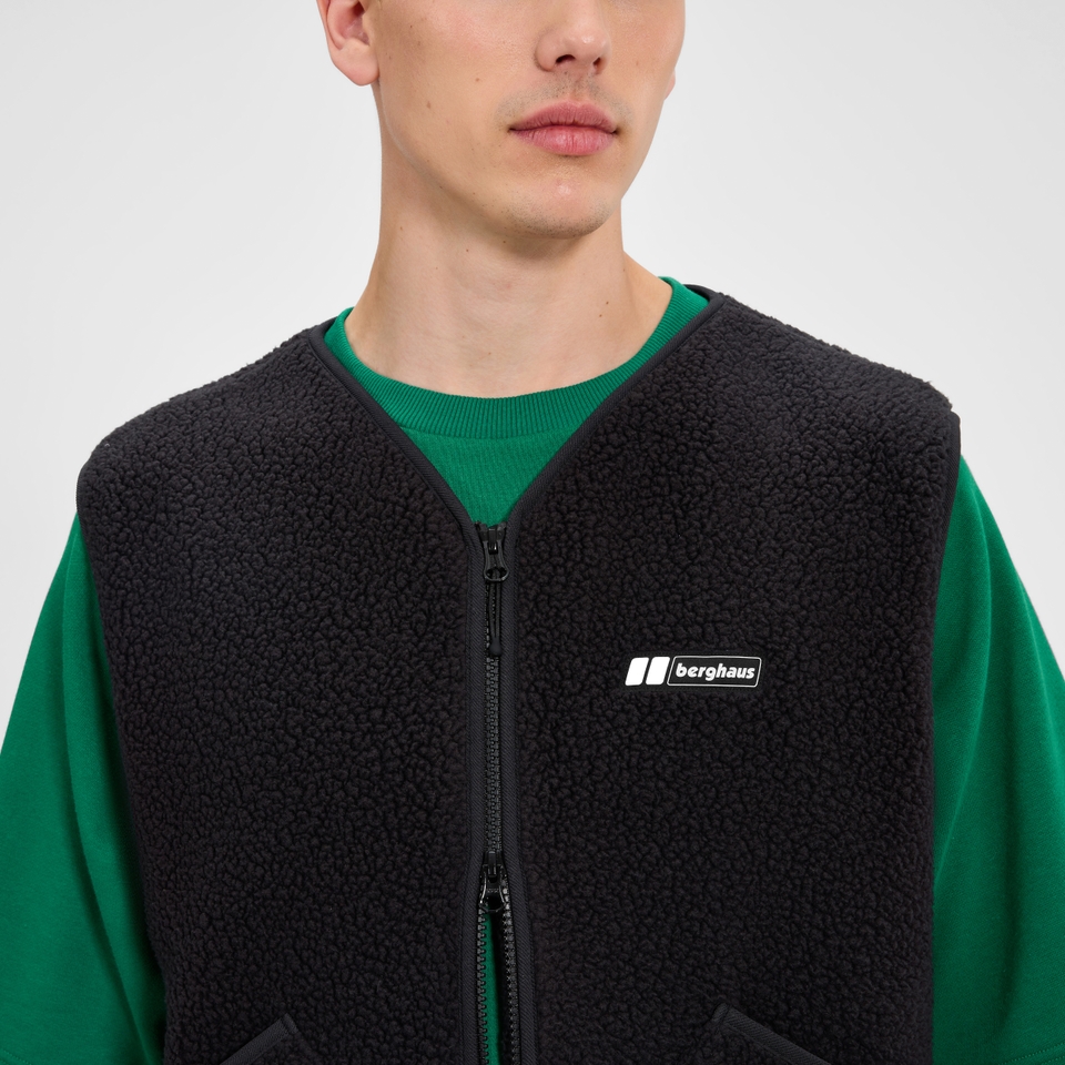 Unisex Volcanism Vest - Black