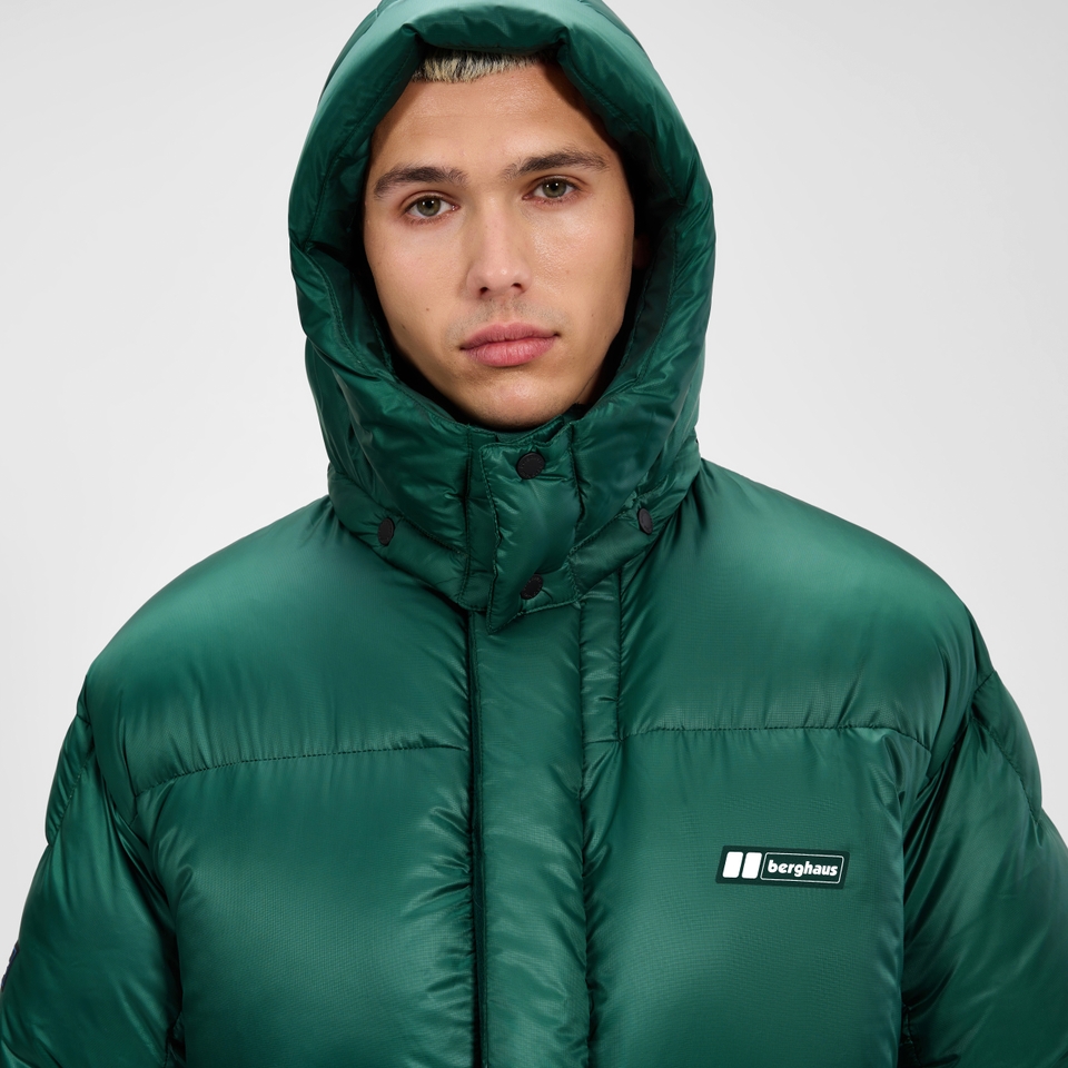 Unisex Volcanism Down Jacket - Green