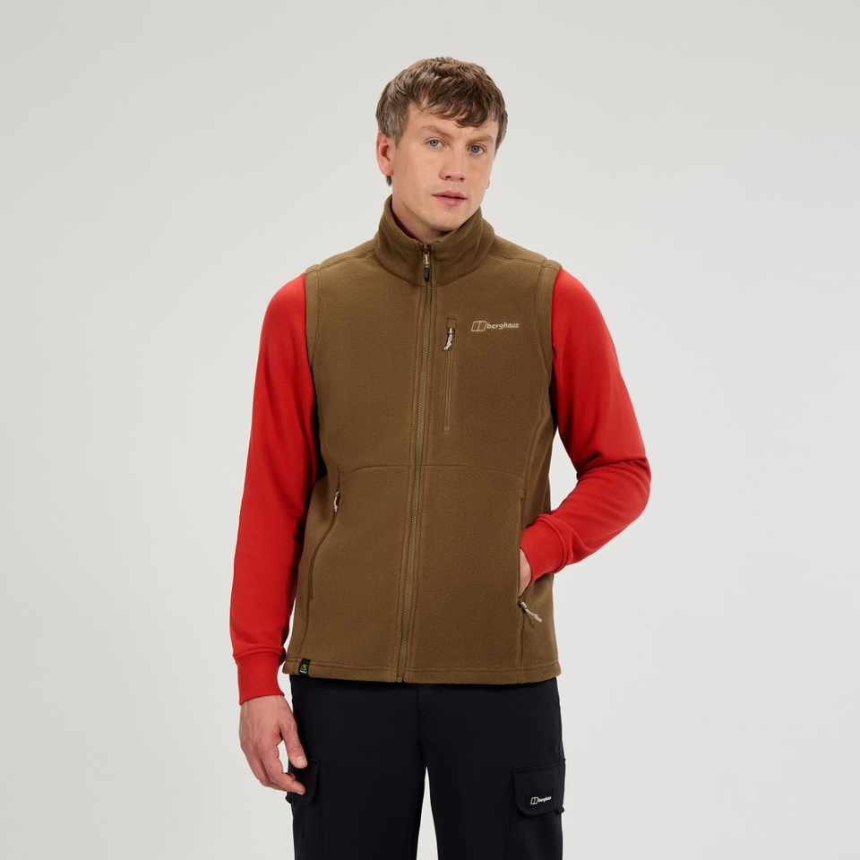 Prism InterActive Polartec Fleeceweste für Herren  - Braun