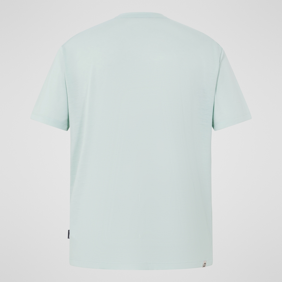 Men's Relaxed Short Sleeves Tech Tee - Green
