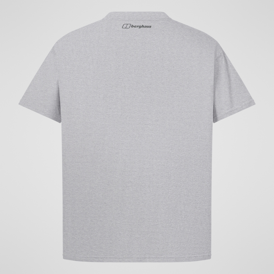Men's Glitched Blocks Tee - Grey