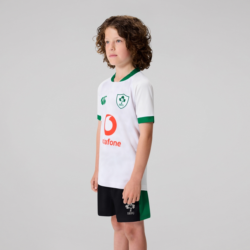 Junior Unisex Ireland Alternative Pro Jersey White/Black