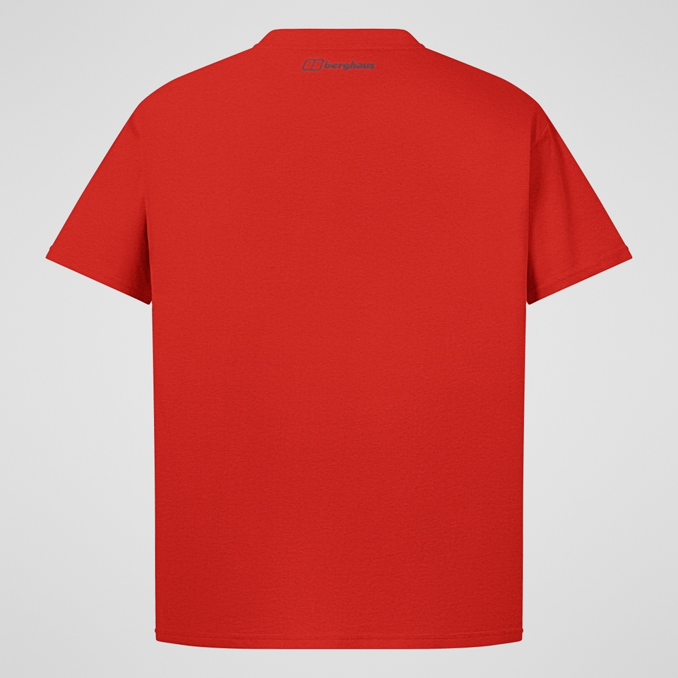 Map Of The Toon T-Shirt für Herren - Orange