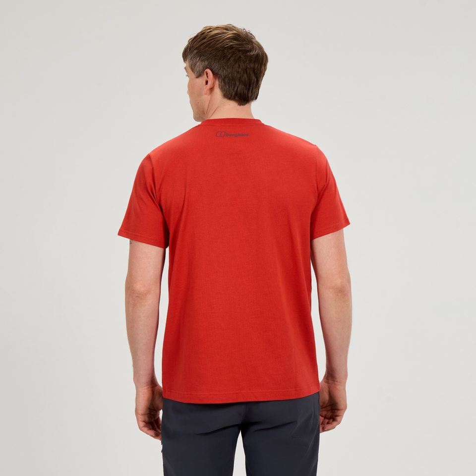 Map Of The Toon T-Shirt für Herren - Orange