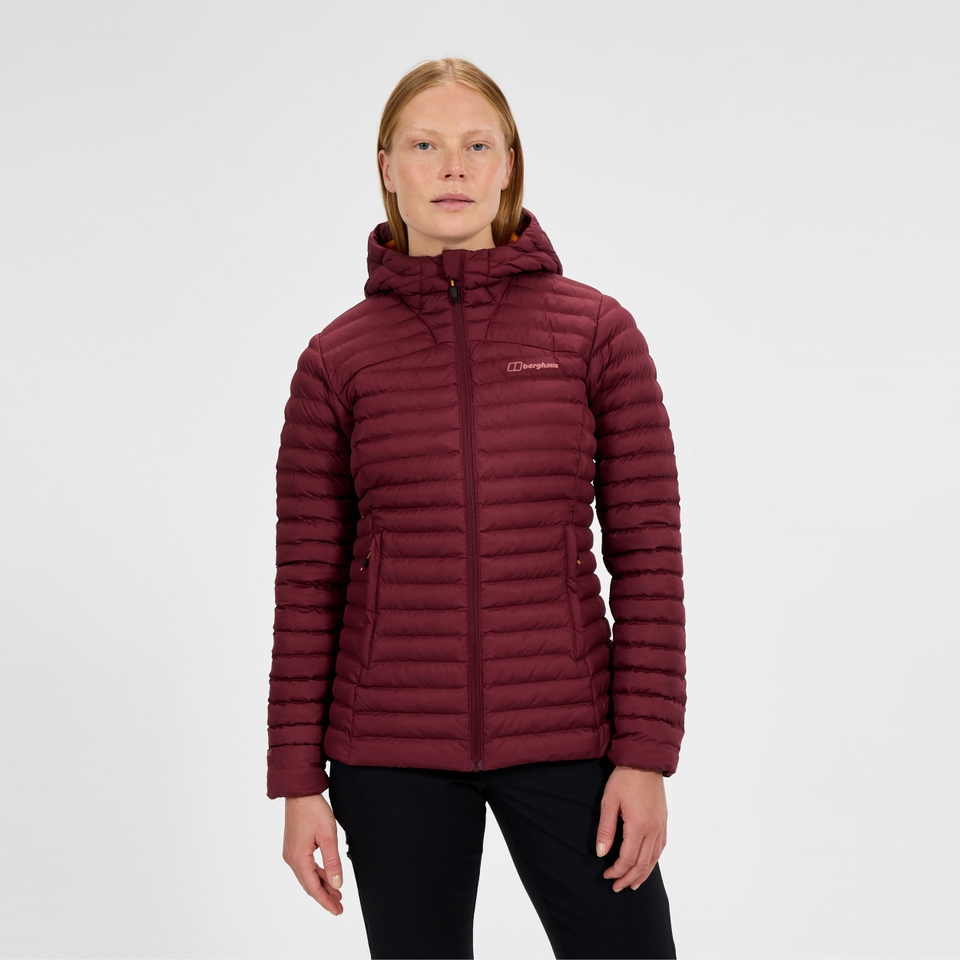 Women's Nula Micro Synthetic Insulated Jacket  - Red