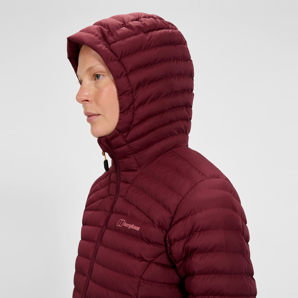 Women's Nula Micro Synthetic Insulated Jacket  - Red