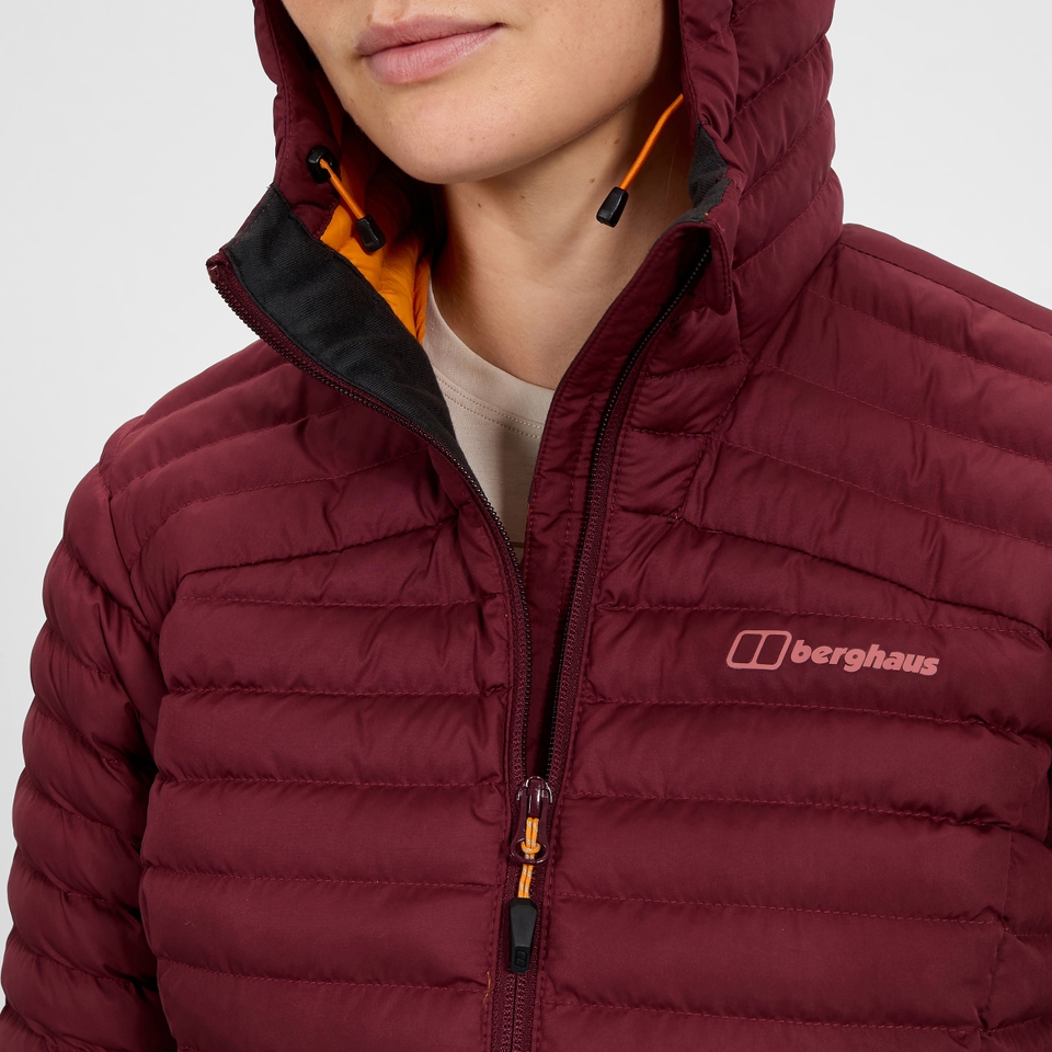 Women's Nula Micro Synthetic Insulated Jacket  - Red