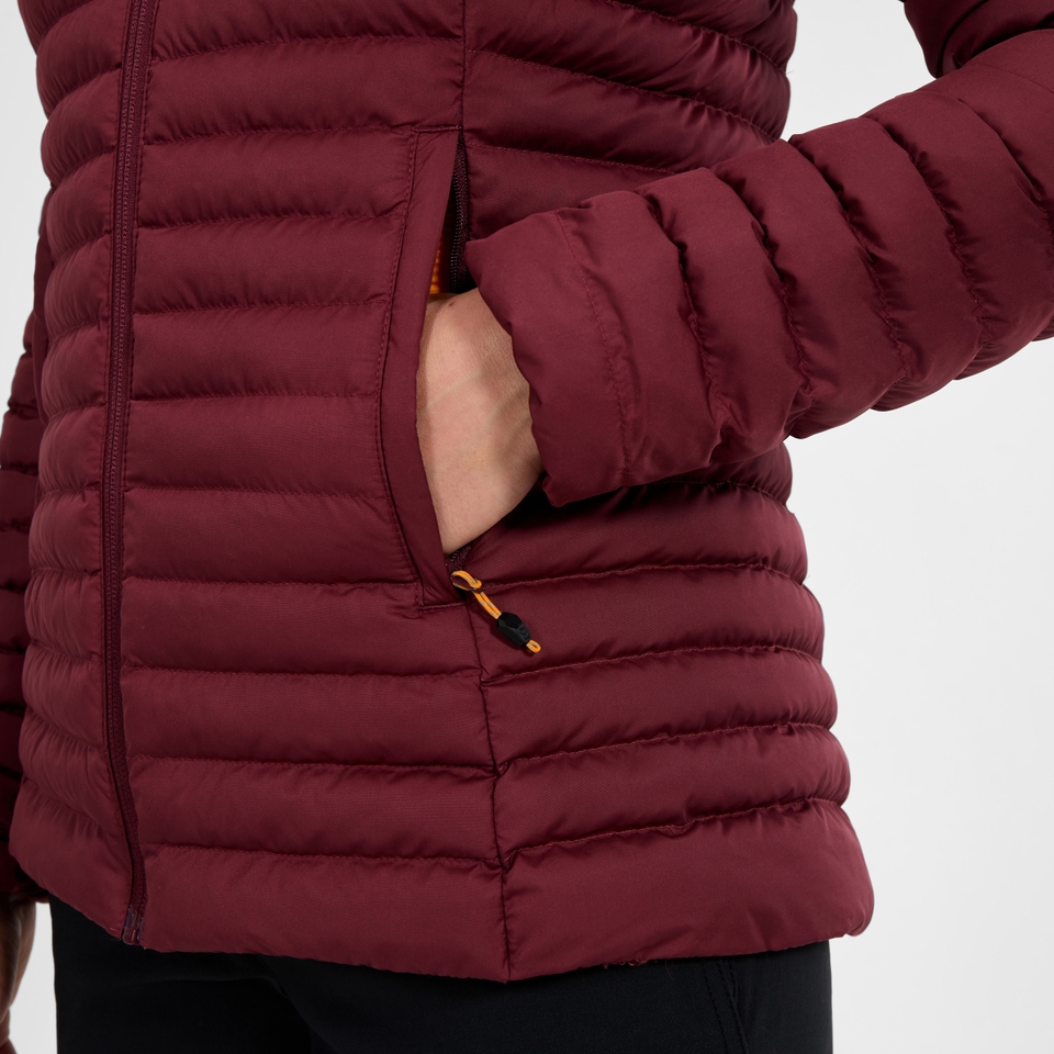 Women's Nula Micro Synthetic Insulated Jacket  - Red