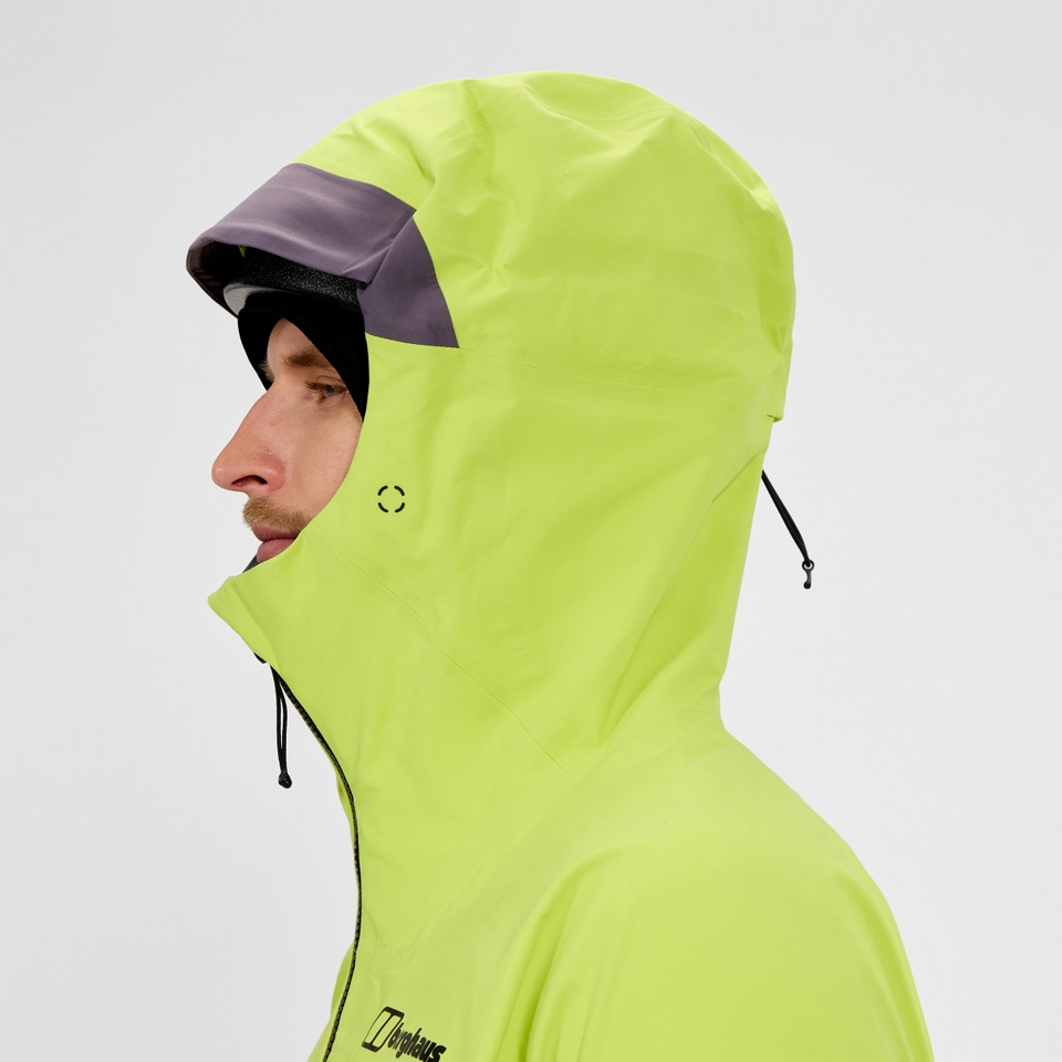 Extrem Vanguard Gore-Tex Jacke für Herren - Gelb/Lila