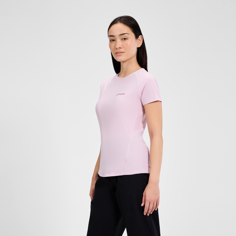24/7 Kurzarm-Shirt für Damen - Pink