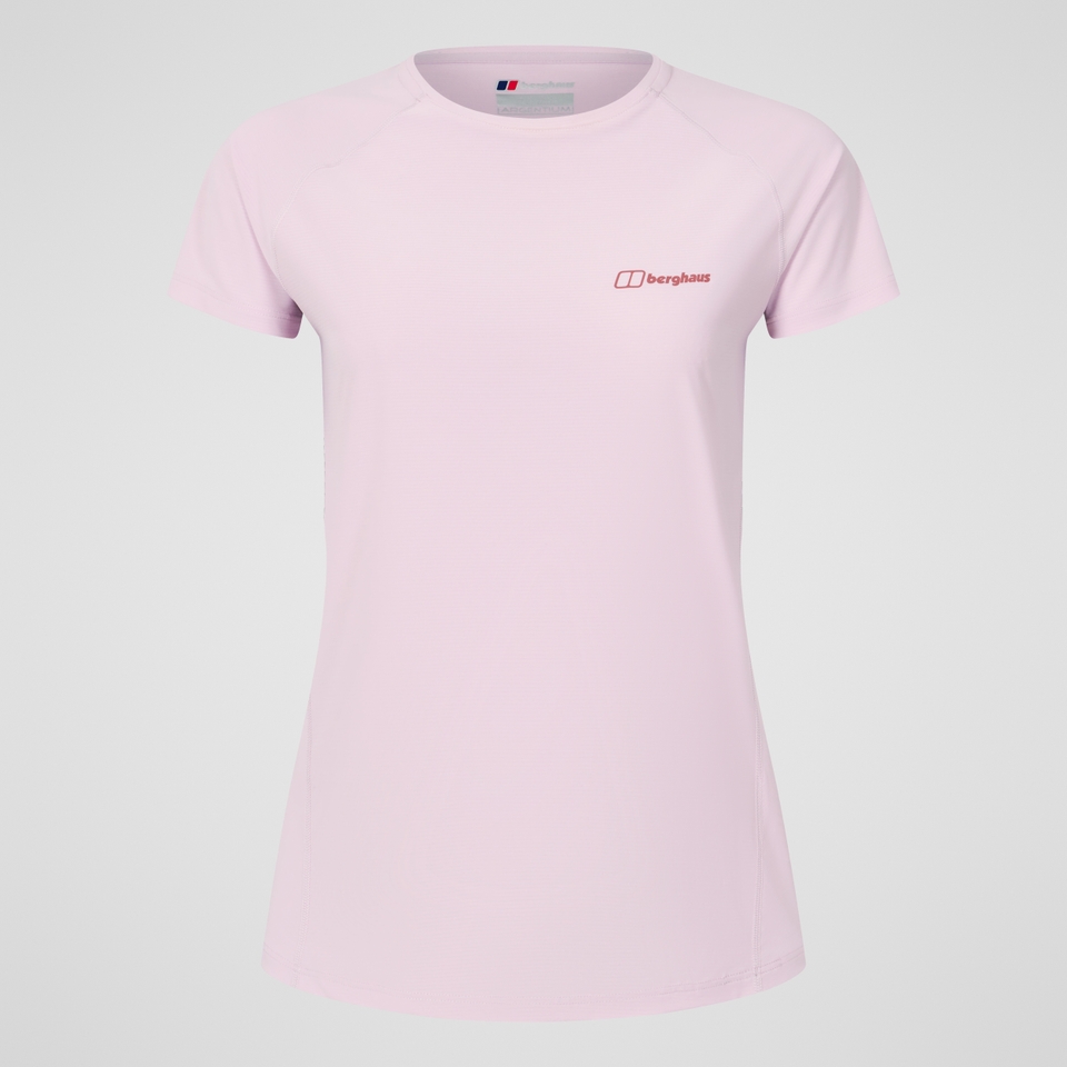 24/7 Kurzarm-Shirt für Damen - Pink