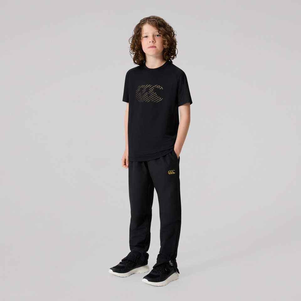 KIDS TEMPO+ TRACKPANT BLACK