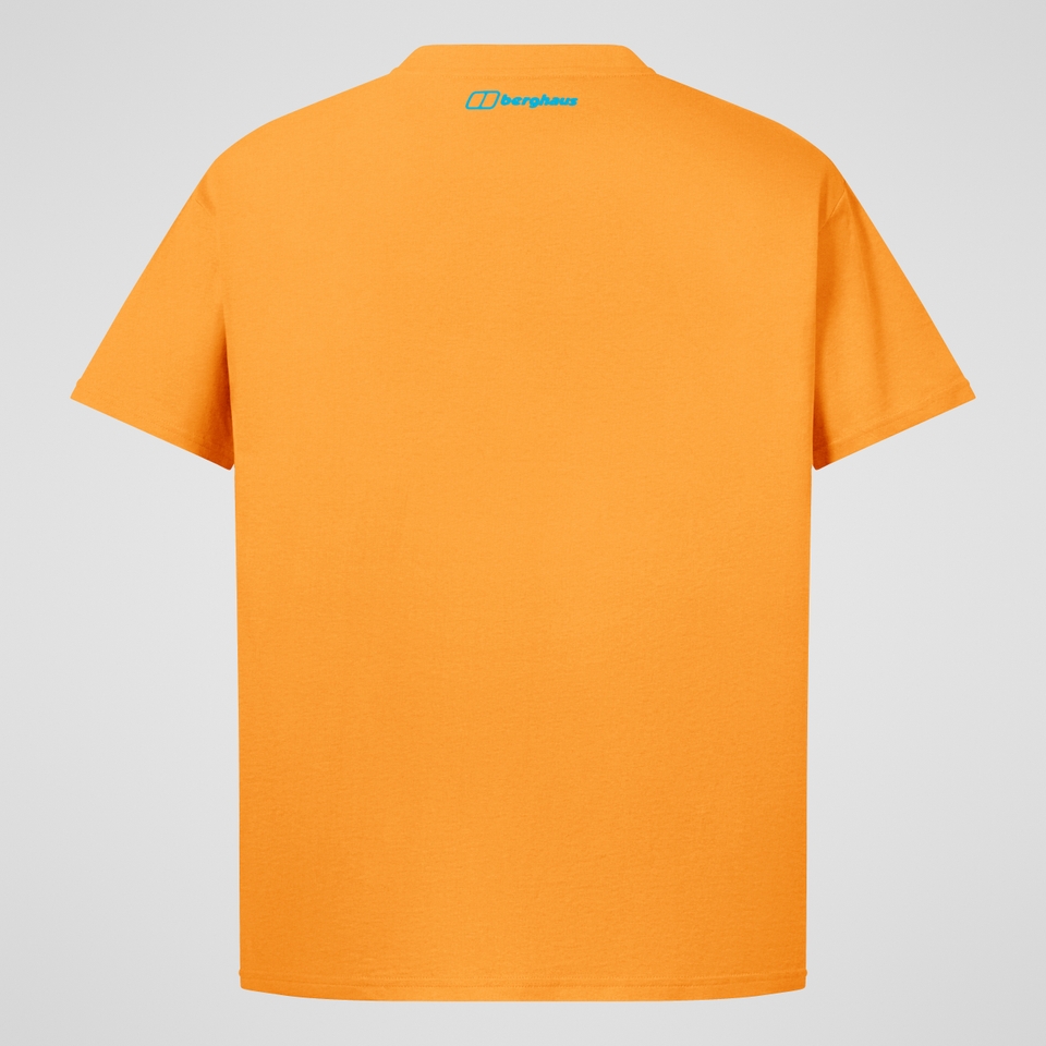 Men's High Level Route Tee - Orange