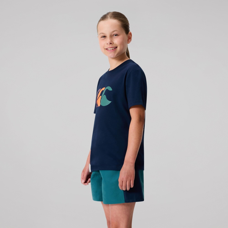 KIDS FUNDAMENTALS T-SHIRT NAVY