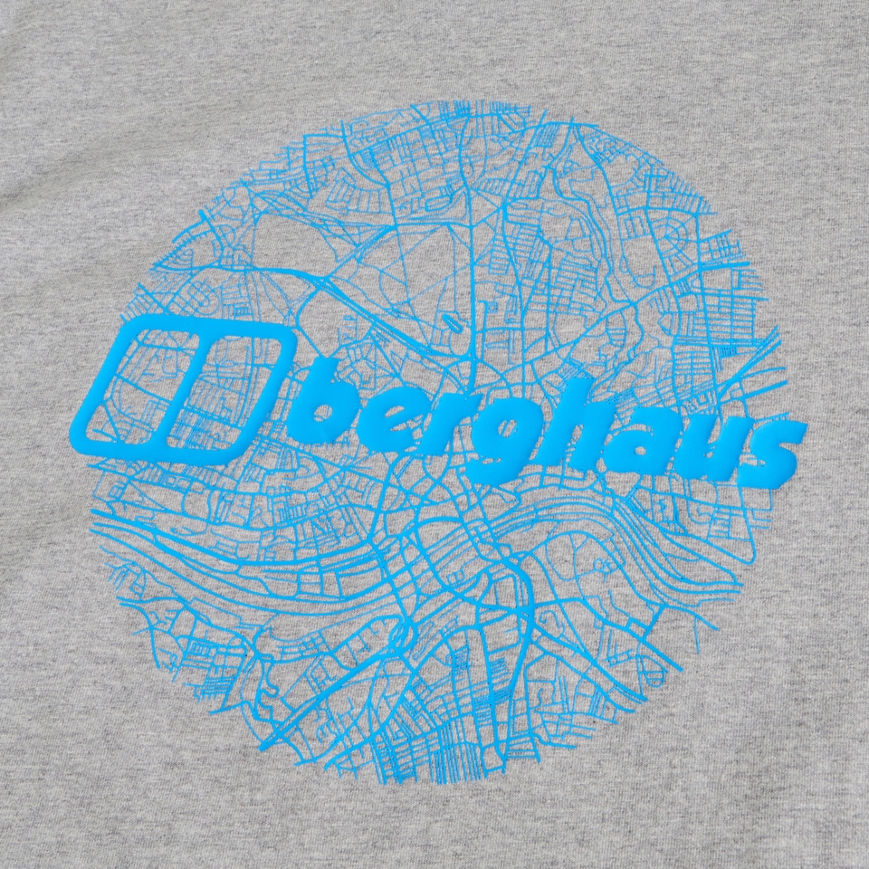 Men's Map Of The Toon Tee - Grey