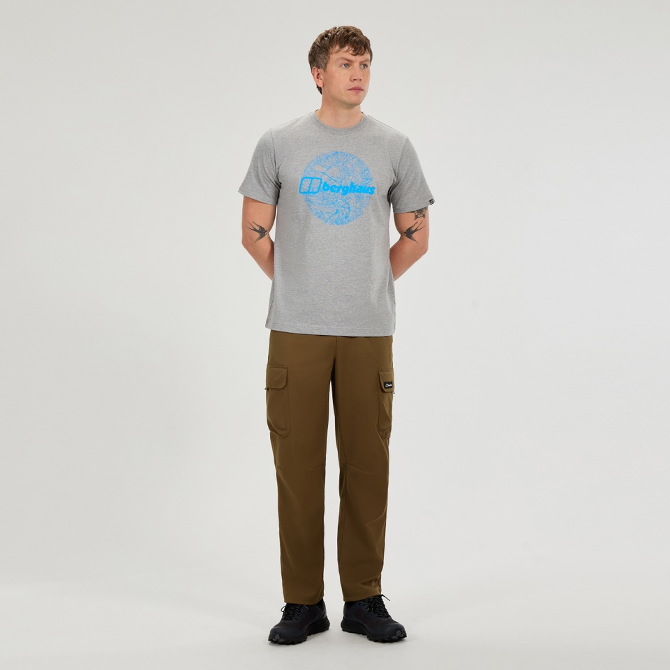 Men's Map Of The Toon Tee - Grey