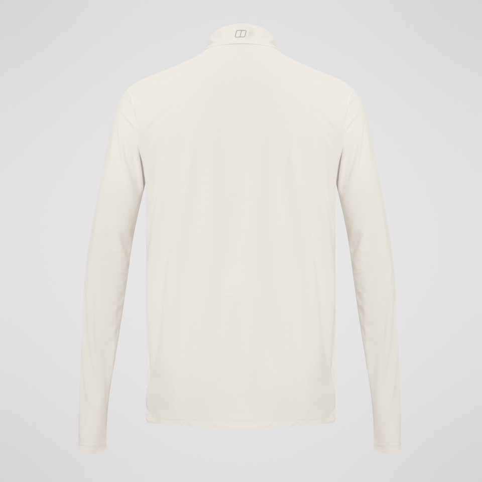 Men's  24/7 Half Zip Long Sleeve Tech Tee - Grey