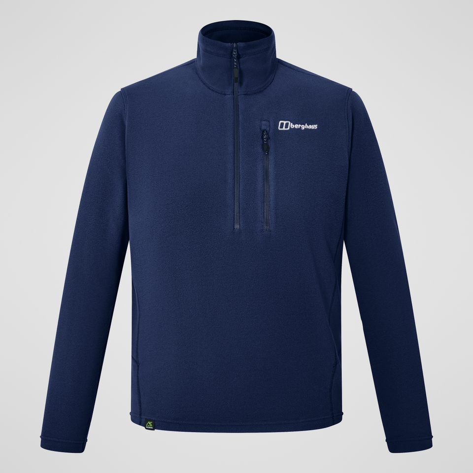 Prism Micro Polartec Half Zip Fleece für Herren  - Blau
