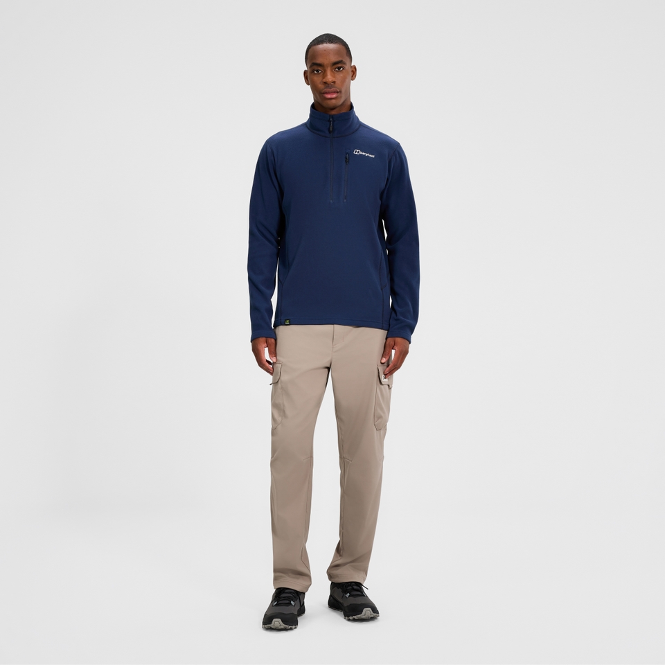 Prism Micro Polartec Half Zip Fleece für Herren  - Blau