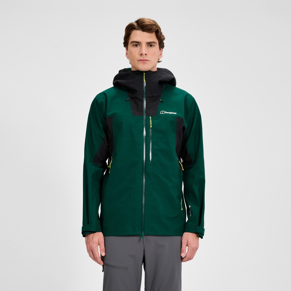 Ridge-Seeker Gore-Tex Jacke für Herren  - Grün/Schwarz