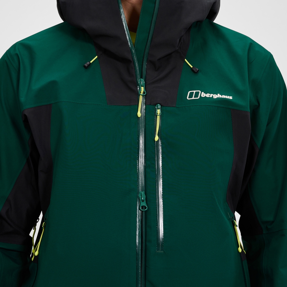 Ridge-Seeker Gore-Tex Jacke für Herren  - Grün/Schwarz