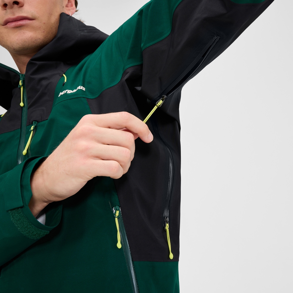 Ridge-Seeker Gore-Tex Jacke für Herren  - Grün/Schwarz