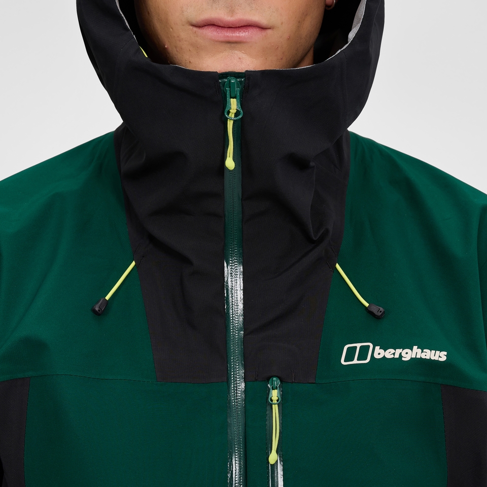 Ridge-Seeker Gore-Tex Jacke für Herren  - Grün/Schwarz