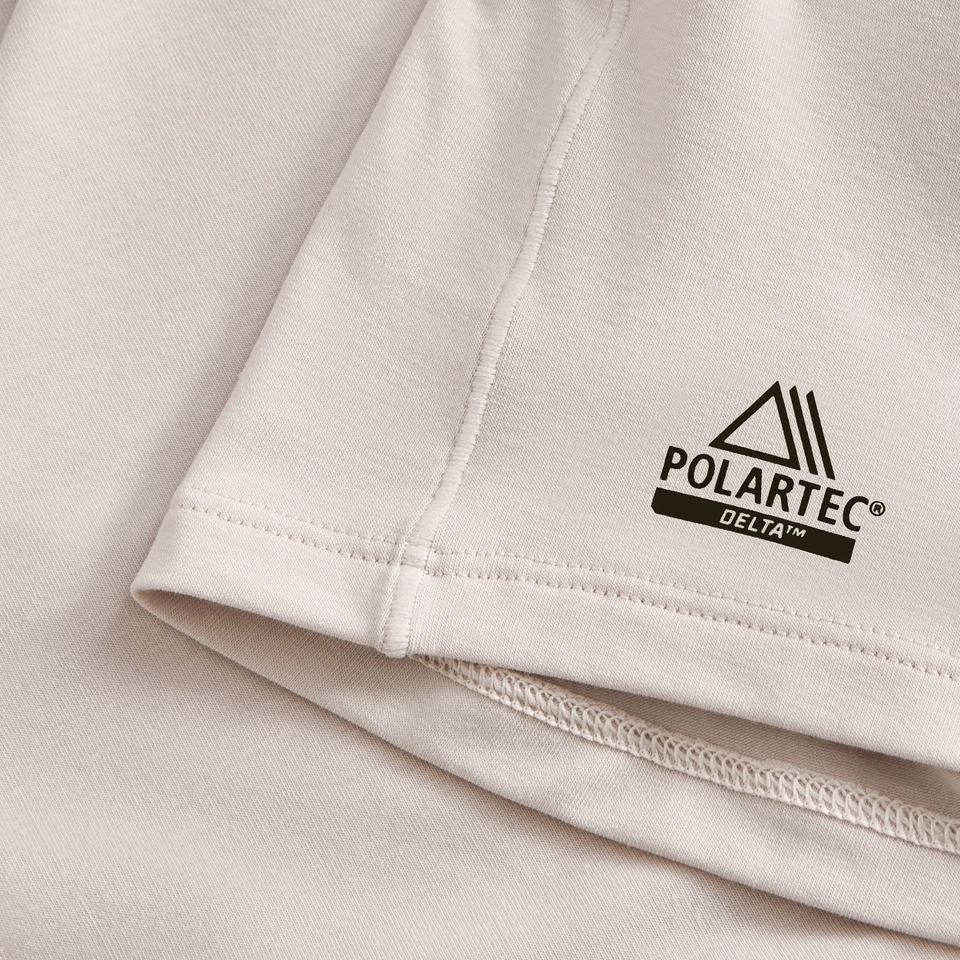Men's Delta Long Sleeve Tech Tee - Grey