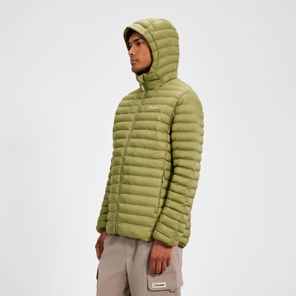 Men's Vaskye Hooded Synthetic Insulated Jacket  - Green