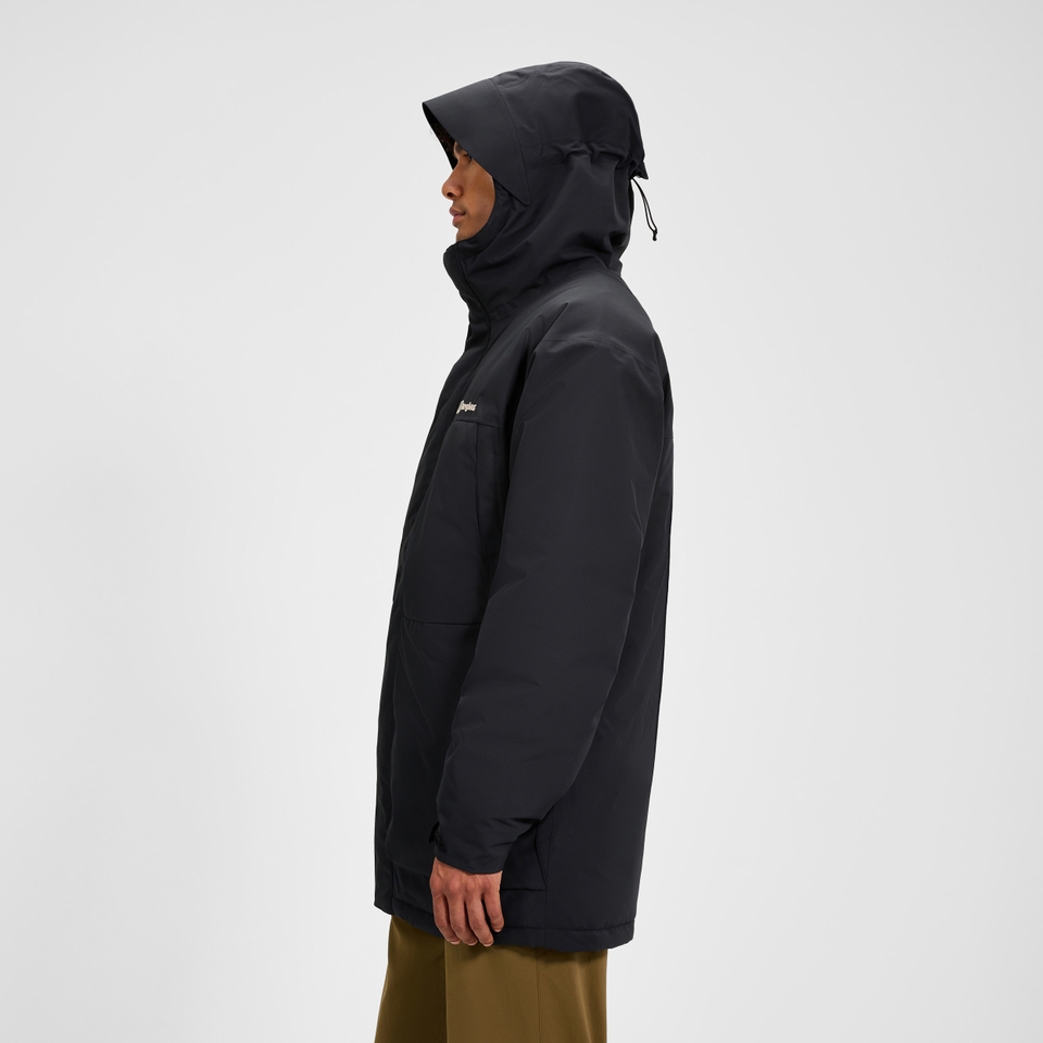 Wansbeck isolierter Parka für Herren - Schwarz