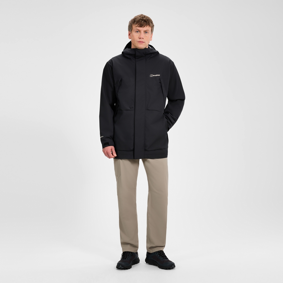 Wansbeck Parka für Herren - Schwarz