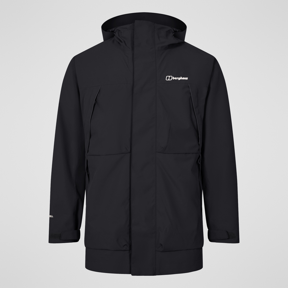 Wansbeck Parka für Herren - Schwarz
