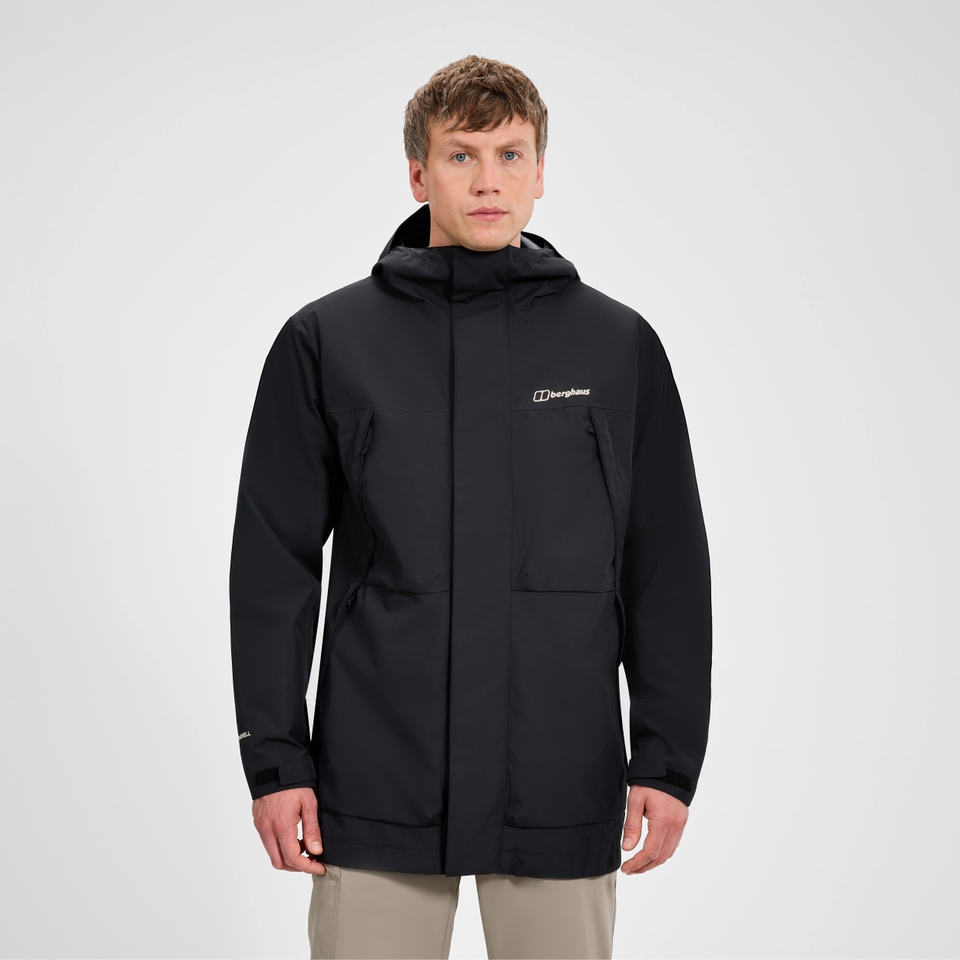 Wansbeck Parka für Herren - Schwarz