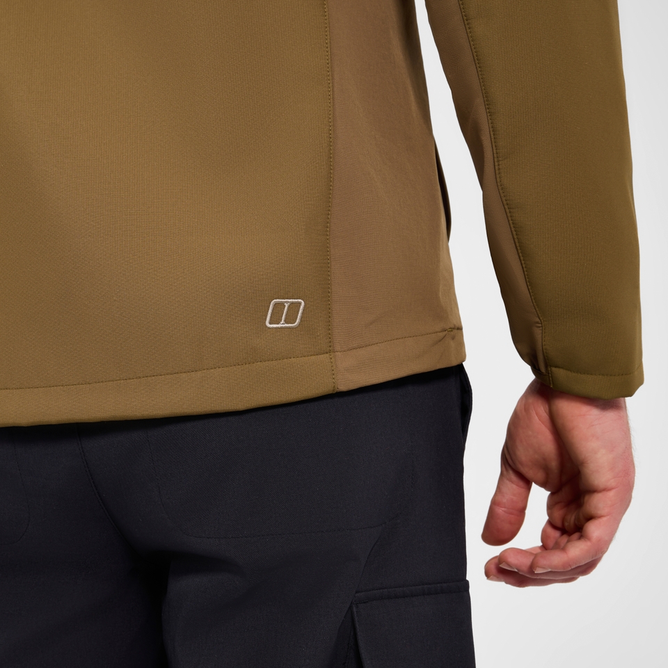 Men's Ghlas 3.0 Softshell Jacket - Brown/Black