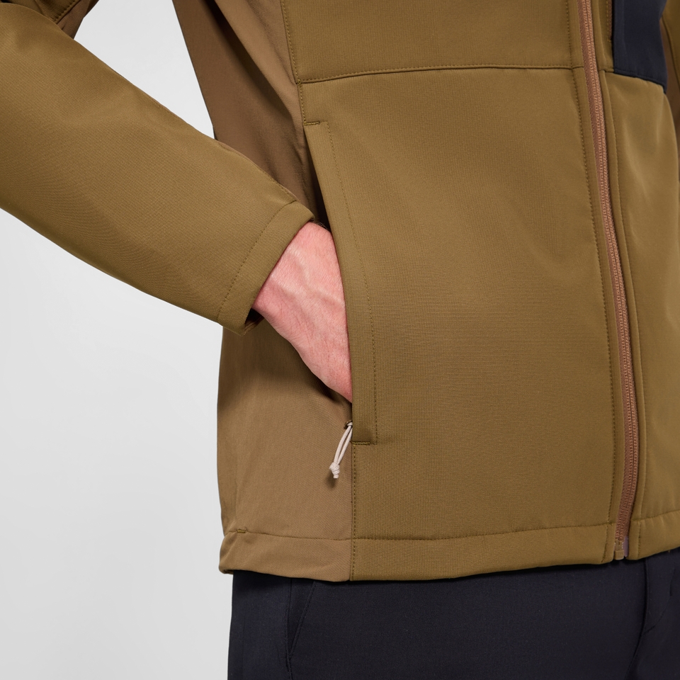 Men's Ghlas 3.0 Softshell Jacket - Brown/Black