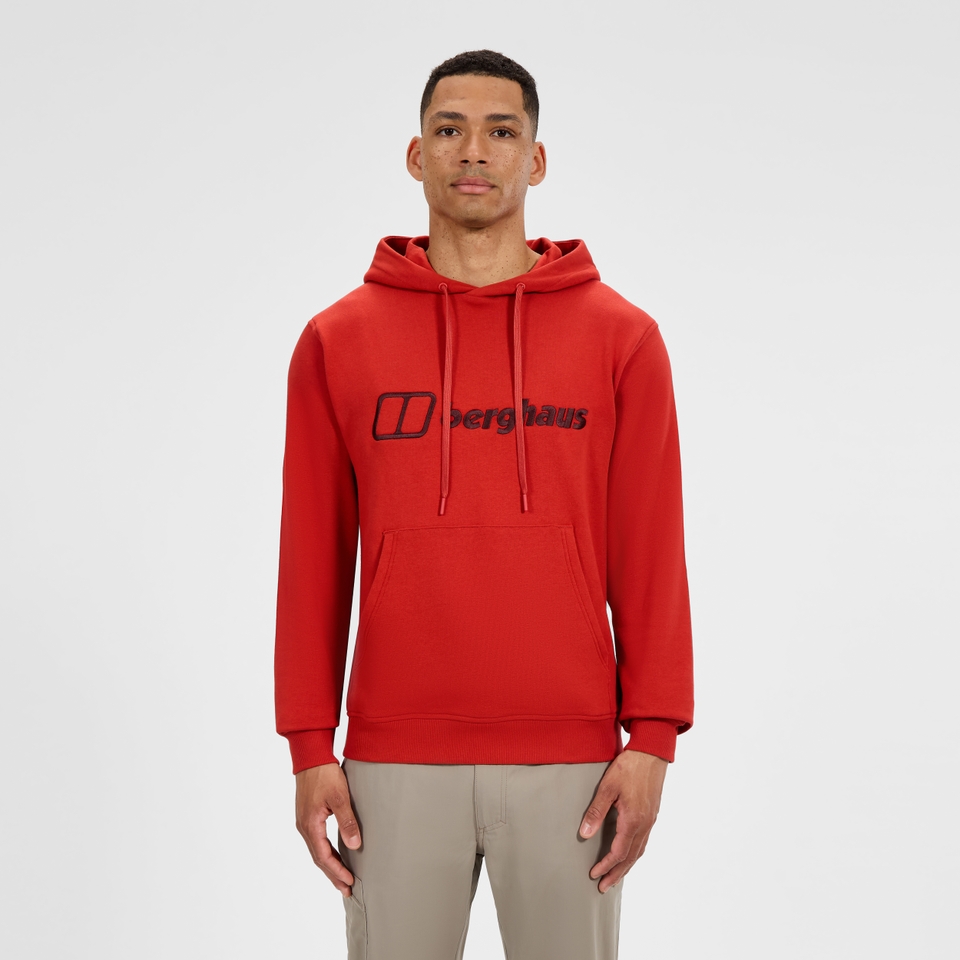 Men's Logo Hoody Light - Orange