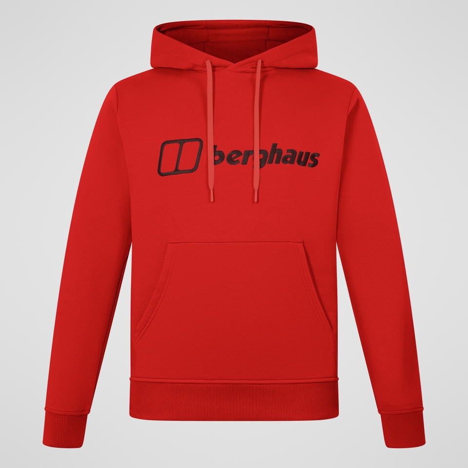 Men's Logo Hoody Light - Orange