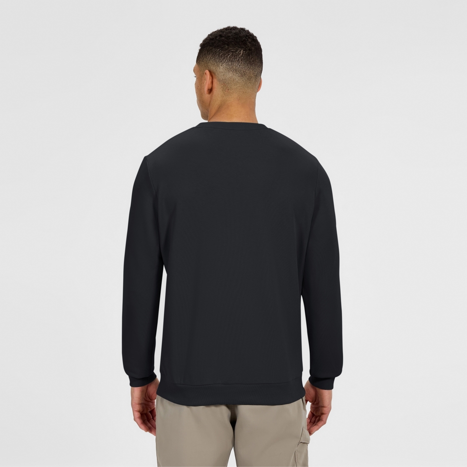 Men's Logo Crew Light jumper - Black