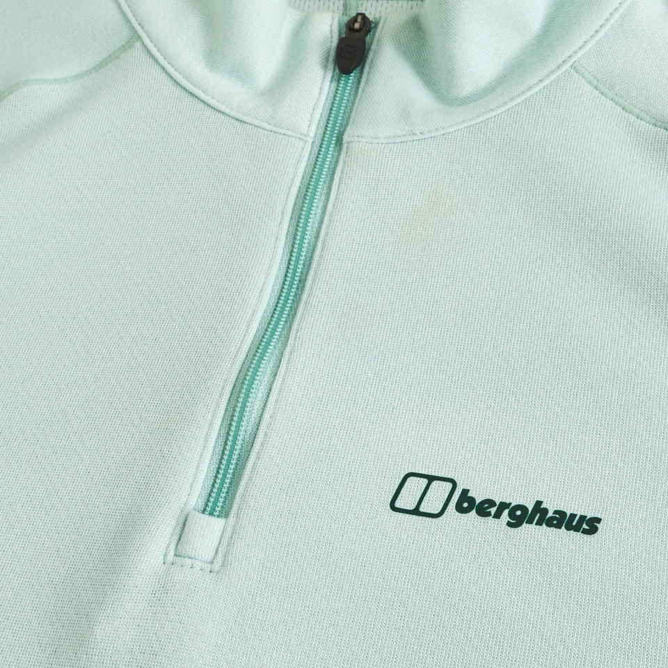 Ivyhill Half Zip Oberteil für Damen - Grün