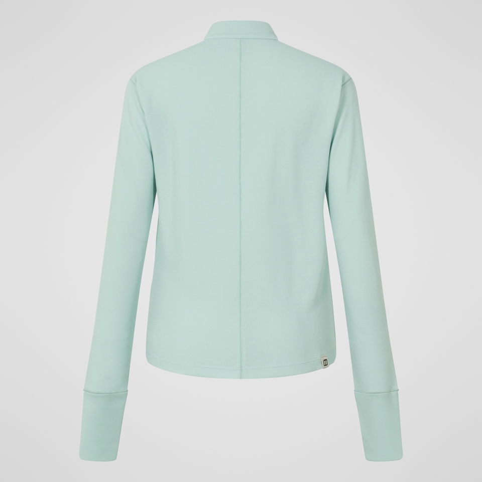 Ivyhill Half Zip Oberteil für Damen - Grün