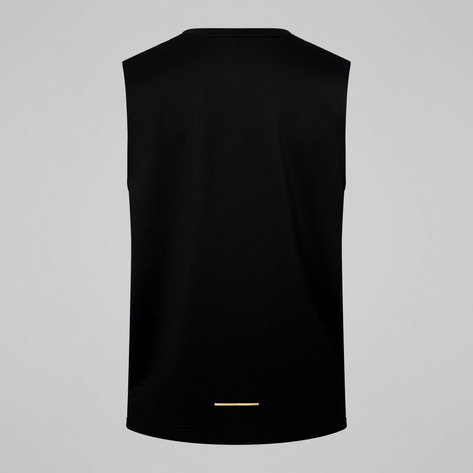 Mens Tempo+ Training Tank Black