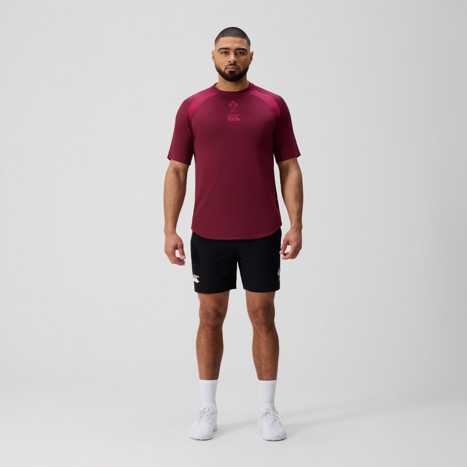 Mens Ireland Elite Training Tee Purple/Pink