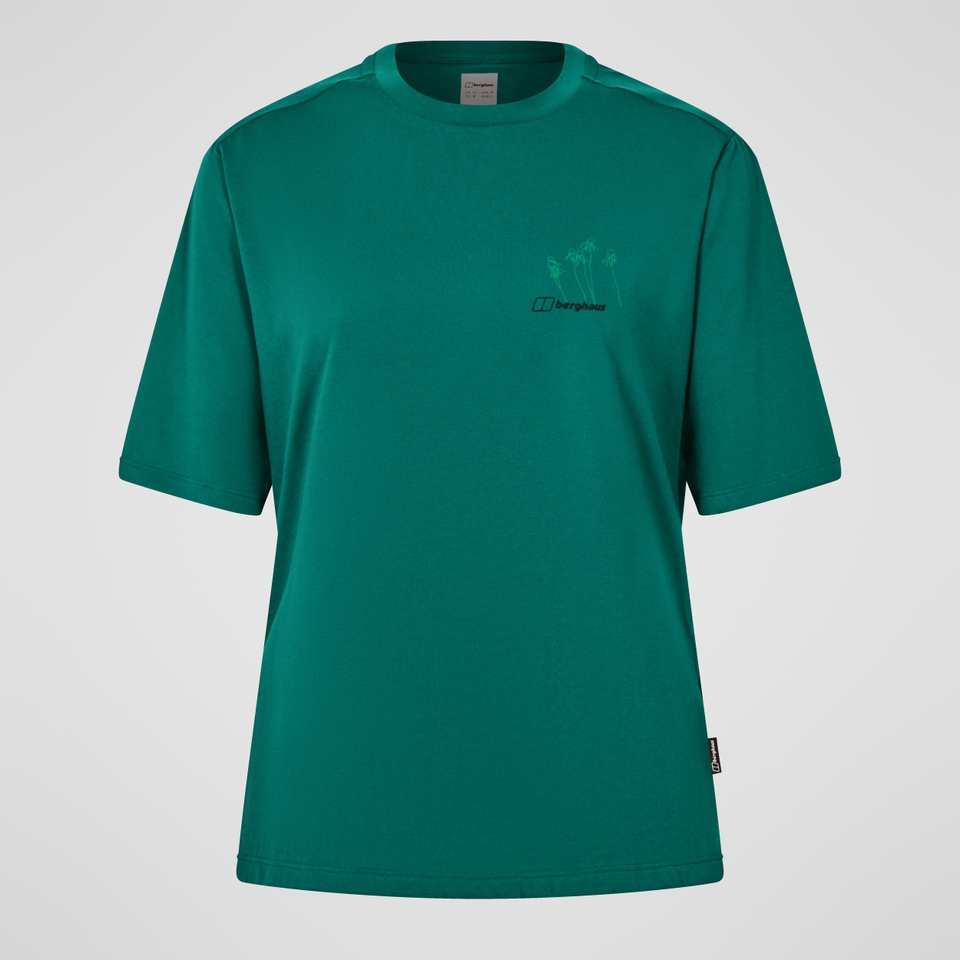 Women's Coneflower Short Sleeves Tee - Green