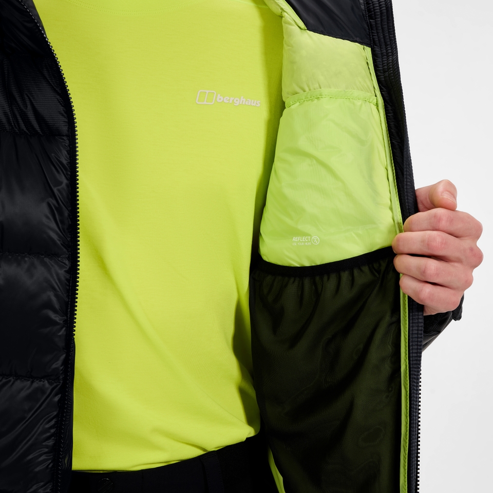 MTN Arete Ultra Daunen-Hoody für Herren - Schwarz